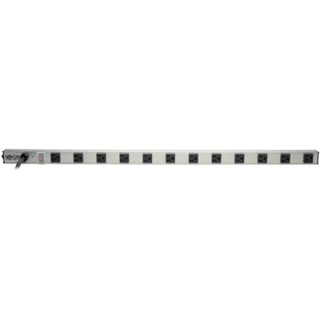 DOOMSDAY 15 ft. x 36 in. 12 Outlet Vertical Power Strip 120V 20A Cord 5-20P DO3782645